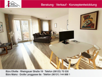 Wiesbaden Nähe Kurpark: Charmante 2 ZKB mit Aufzug und Balkon in zentraler und ruhiger Lage, 65189 Wiesbaden, Wohnung