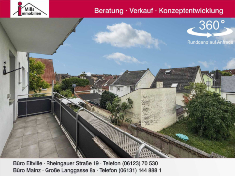Schöne und gepflegte Eigentumswohnung mit Balkon, 65375 Oestrich-Winkel, Wohnung
