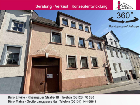 Charmantes großes 2-3 Familienhaus mit Innenhof in guter Lage von Rüdesheim, 65385 Rüdesheim am Rhein, Einfamilienhaus