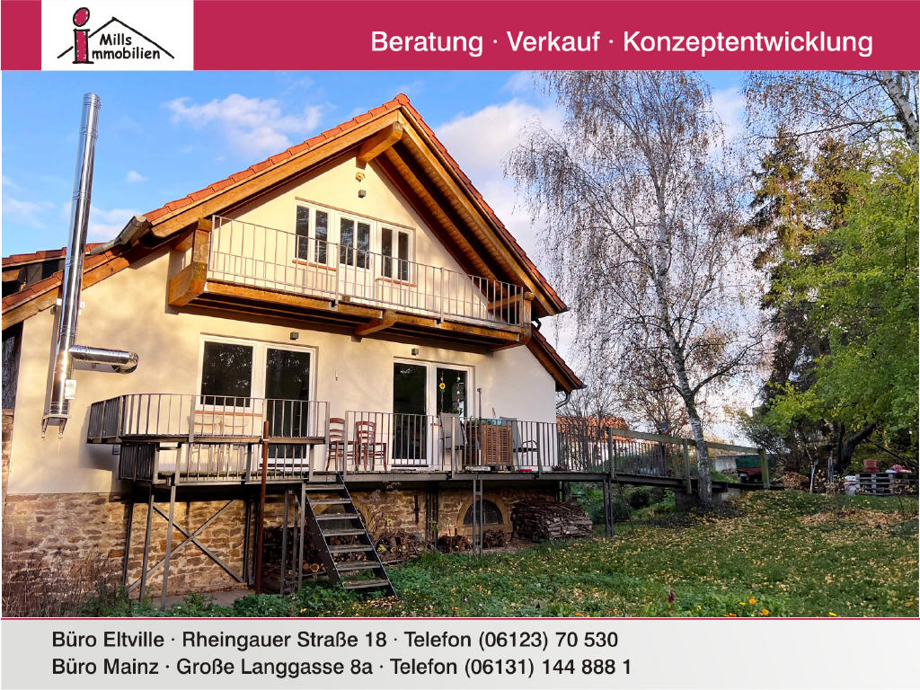 Traumhafte Maisonette-Wohnung mit Appartement in historischem 4-Seitenhof, 55599 Siefersheim, Wohnung
