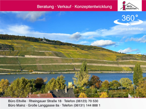 Neubau – Luxuriöses Penthouse mit Balkon und Blick auf den Rhein und die Weinberge!, 55411 Bingen am Rhein, Penthousewohnung