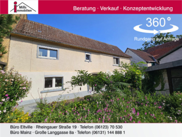 Charmante Hofreite mit Innenhof, Scheune und Garten, 55291 Saulheim, Einfamilienhaus