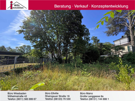 Interessantes Baugrundstück (Abrissgrundstück) Wiesbaden – Konrad-Adenauer-Ring 71, 65187 Wiesbaden, Wohngrundstück