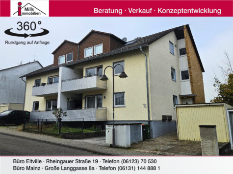 Attraktive 3 ZKB-Wohnung mit Balkon in naturnaher Lage, 55126 Mainz, Wohnung