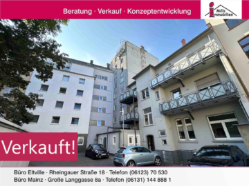 Gebäudeensemble mit Aufzug bestehend aus 3 Teilen 33 Einheiten in Mainzer Neustadt, 55118 Mainz, Einfamilienhaus