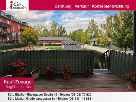 Traumhafte Eigentumswohnung mit Terrasse und Garten in sehr guter Lage, 55122 Mainz, Wohnung